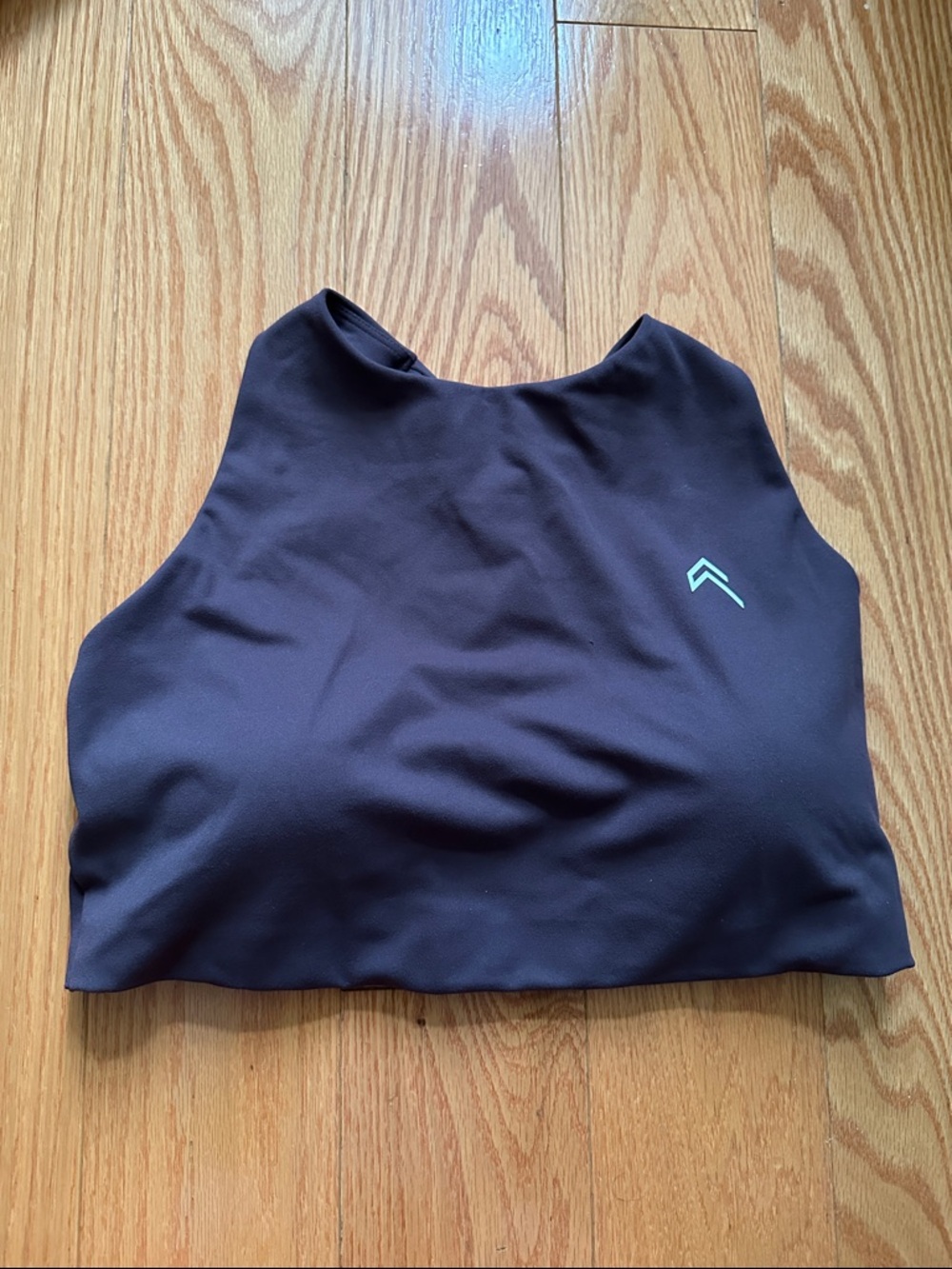 EasyLift High Neck Sports Bra - Dark Umber Brown